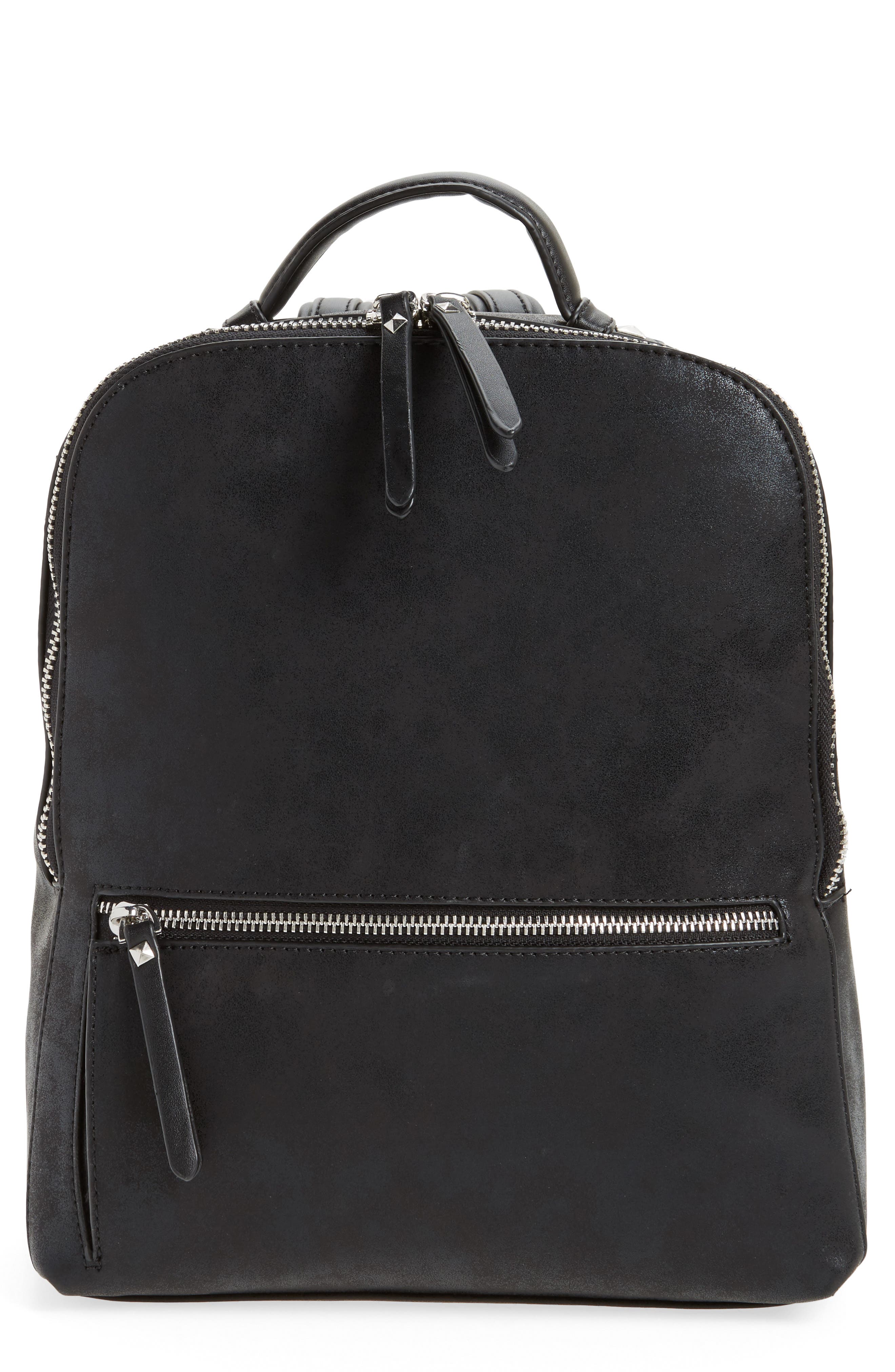 Brooke City Backpack, Main, color, BLACK