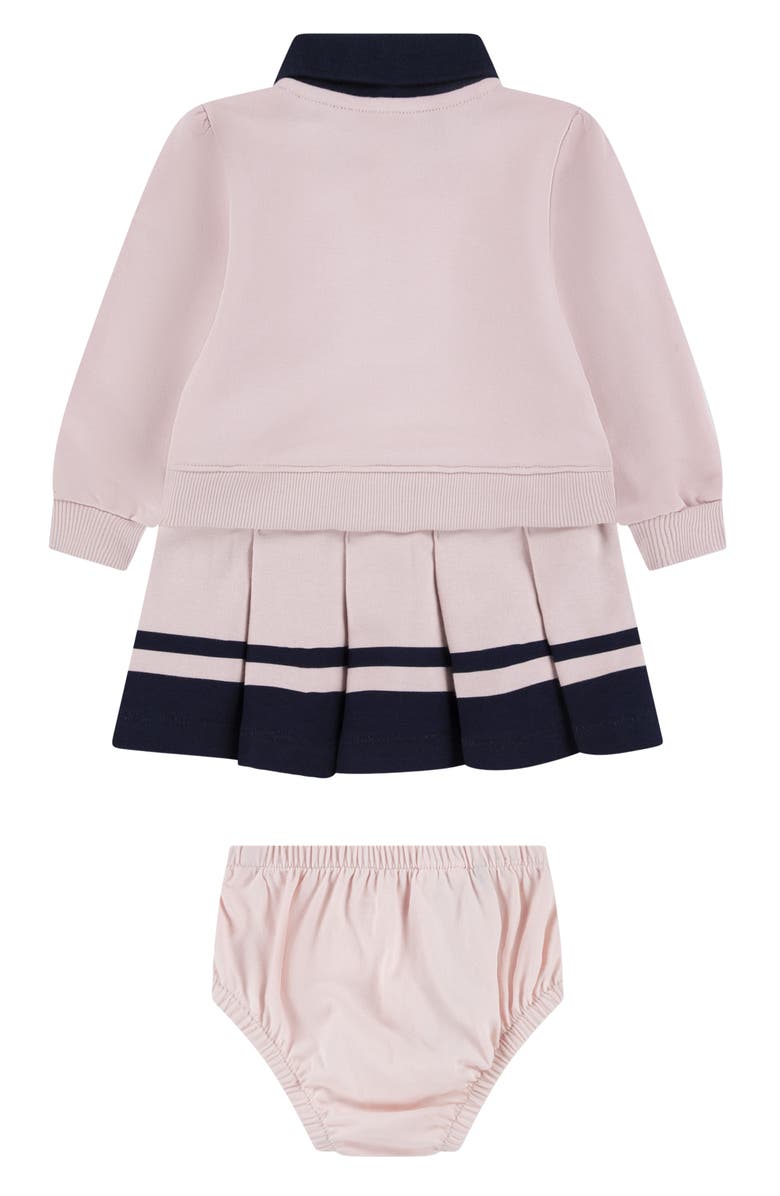 Lacoste Kids' Polo Dress & Bloomers Set, Alternate, color, Nidus
