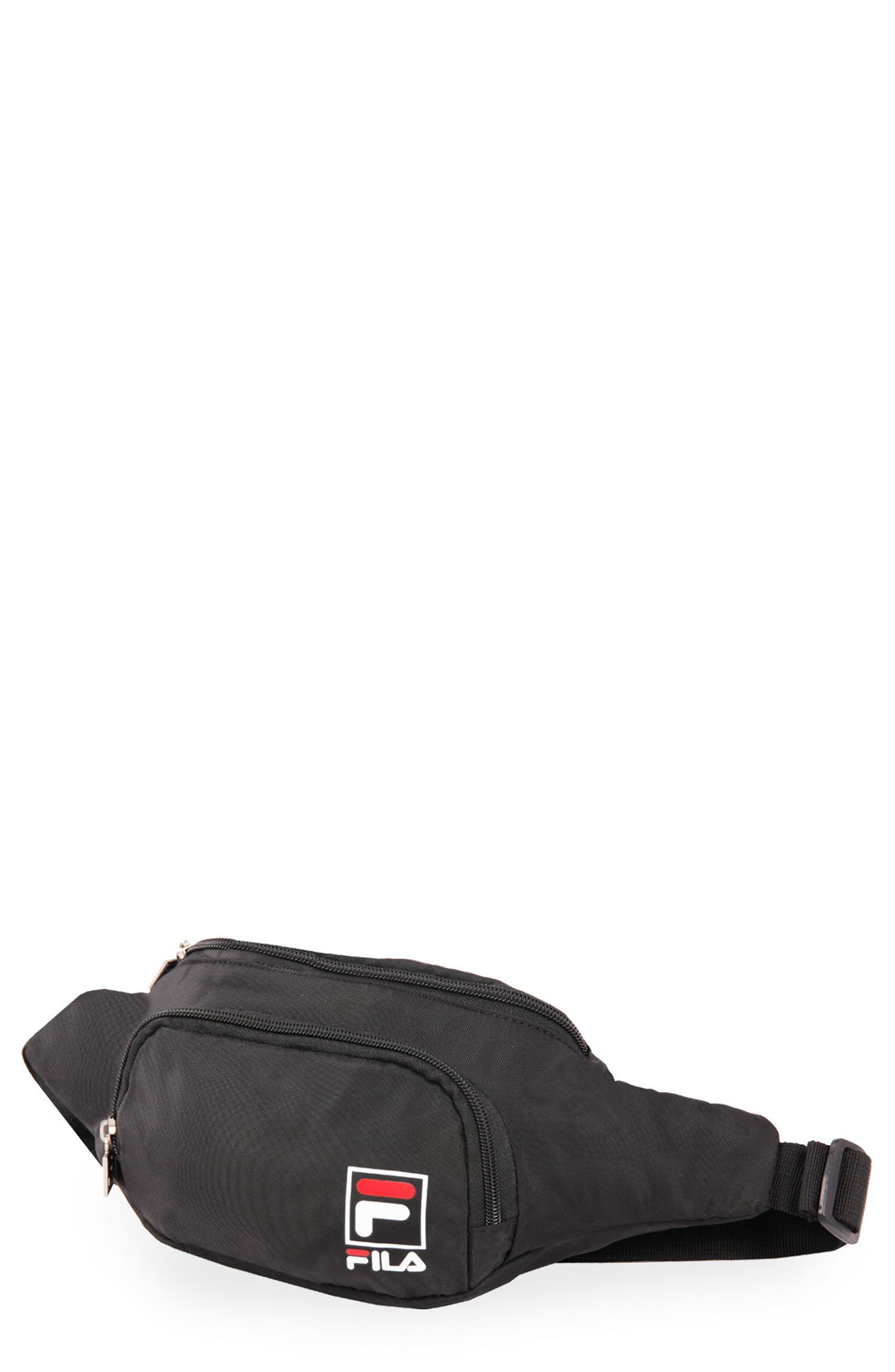 FILA Janine II Belt Bag, Alternate, color, Black