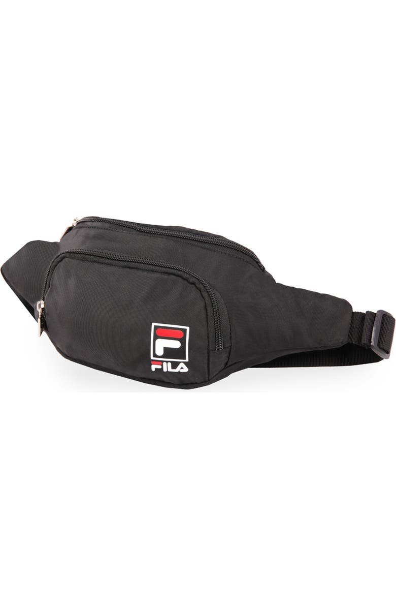 FILA Janine II Belt Bag, Alternate, color, Black