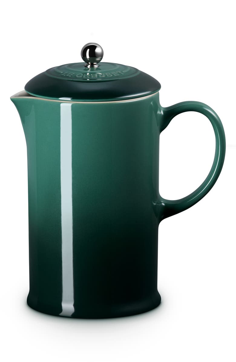 Le Creuset 34-Ounce Stoneware French Press, Alternate, color, Artichaut