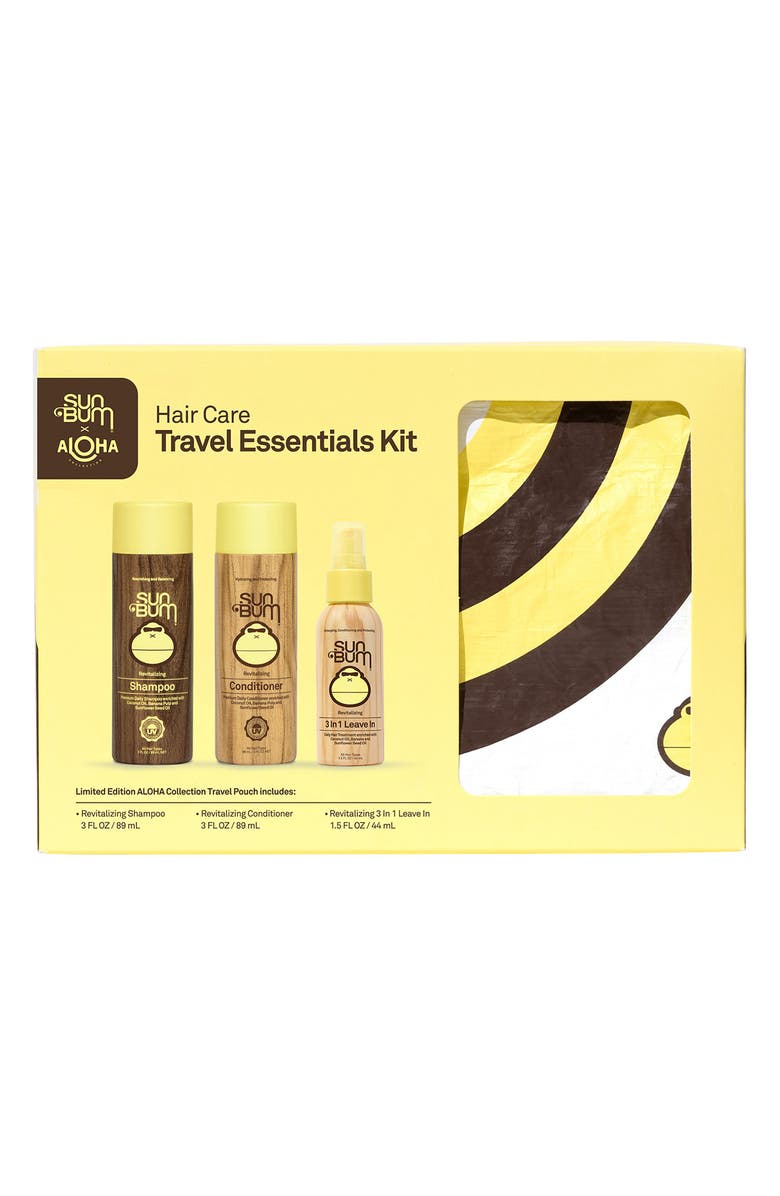 Sun Bum Hair Care Travel Essentials Kit, Main, color, 