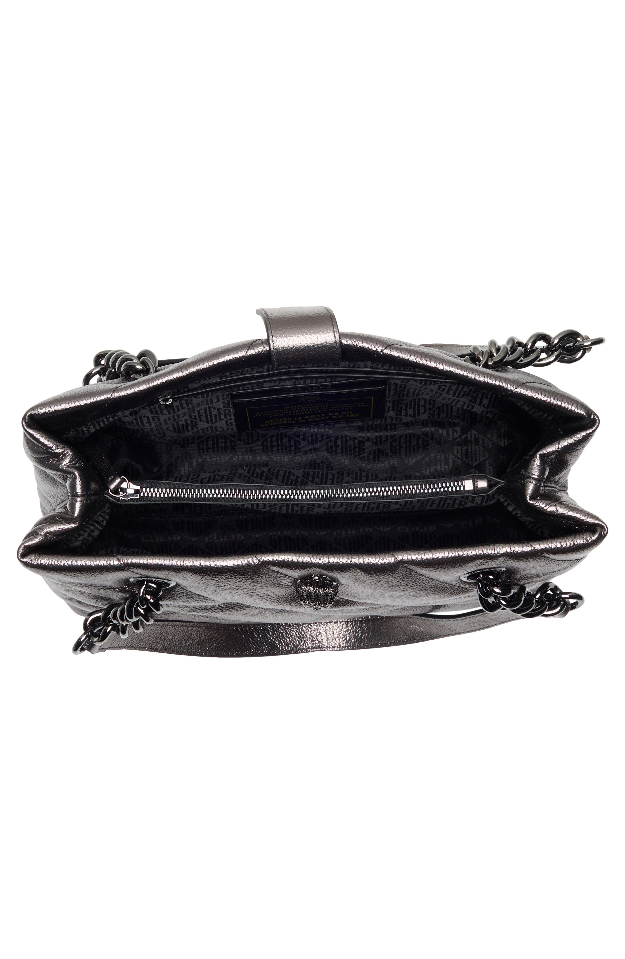 Kurt Geiger London Soho Tote, Alternate, color, Gunmetal