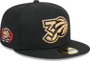 New Era Men's New Era  Black Toronto Raptors 2024/25 City Edition Alternate 59FIFTY Fitted Hat
