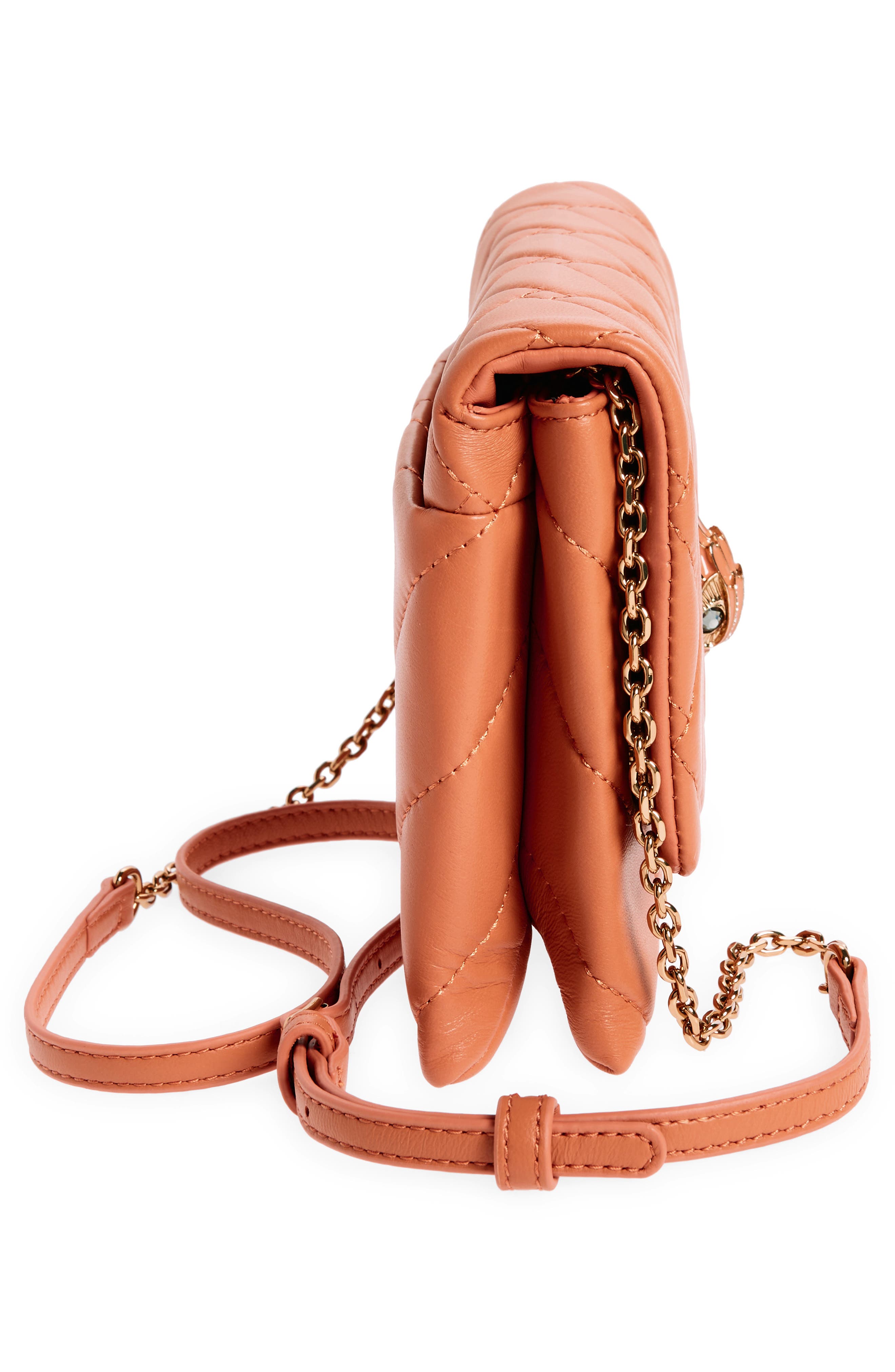 Kurt Geiger London Kensington Duet Quilted Crossbody Bag, Alternate, color, 