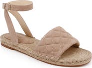 L'AGENCE Grece Ankle Strap Espadrille Sandal