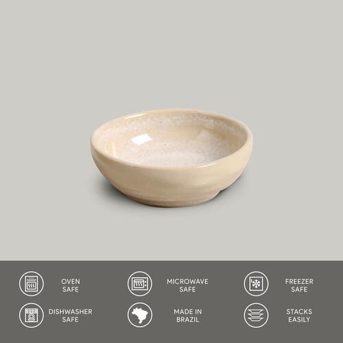 Porto Brasil Organic Ramekin Set Of 6 In Brown