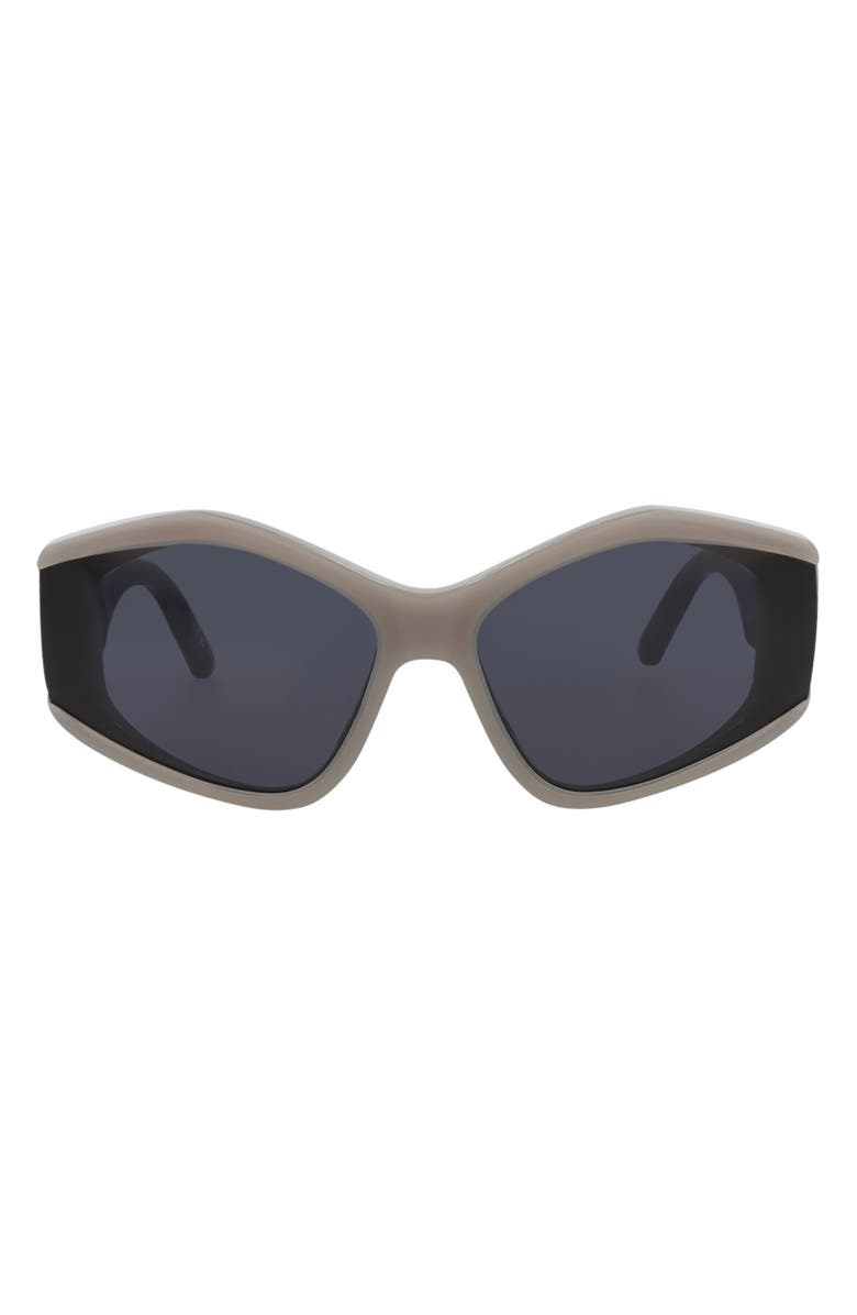 Balenciaga Fashion 66mm Cat Eye Sunglasses, Main, color,