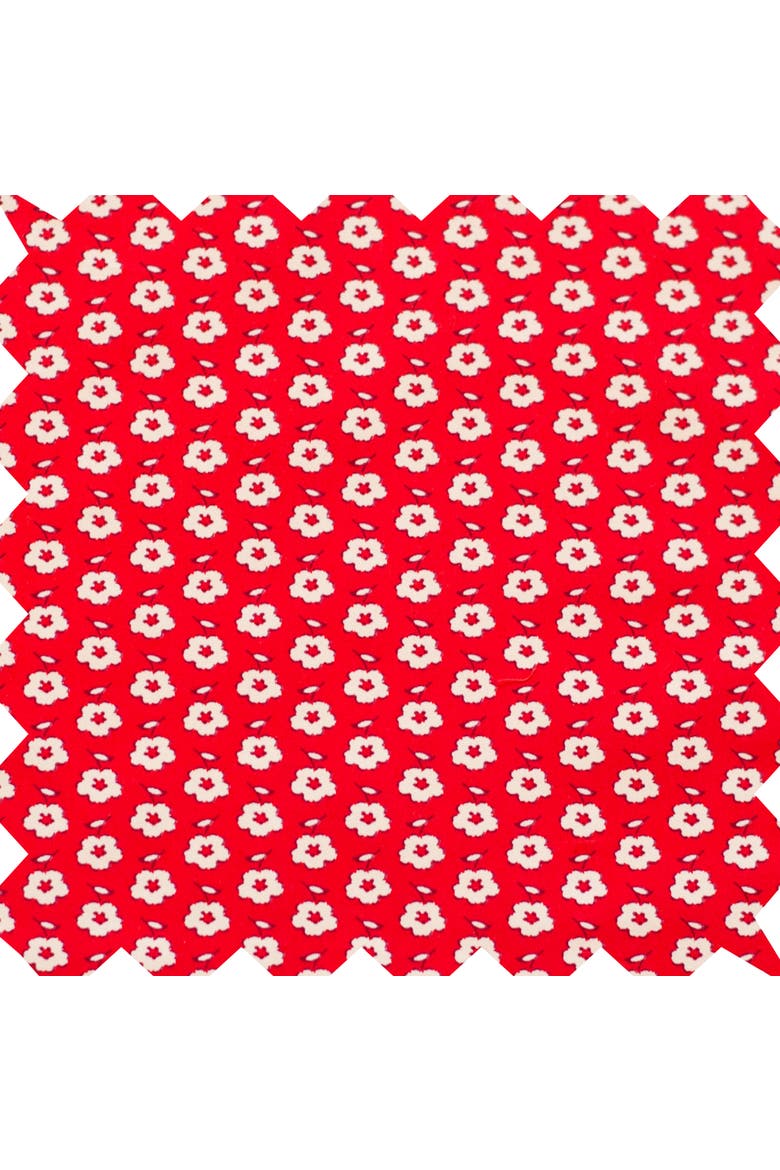 Toddler Amy dress with Lace trim, Alternate, color, Red