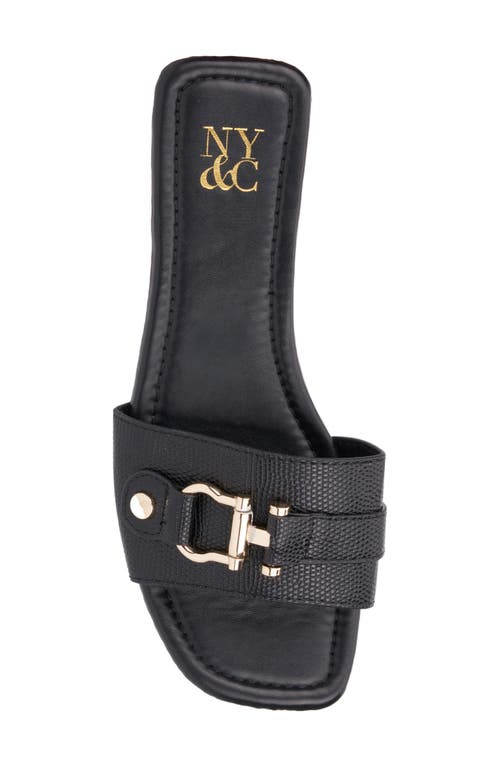 New York And Company Nastia Sandal In Black