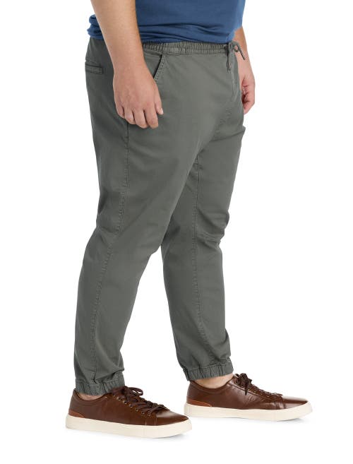True Nation By Dxl Big & Tall All-day Slim Fit Joggers In Brown
