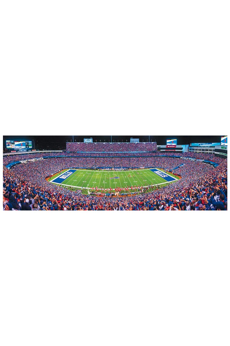 Buffalo Bills 1000pc Panoramic Puzzle, Alternate, color, Multicolor