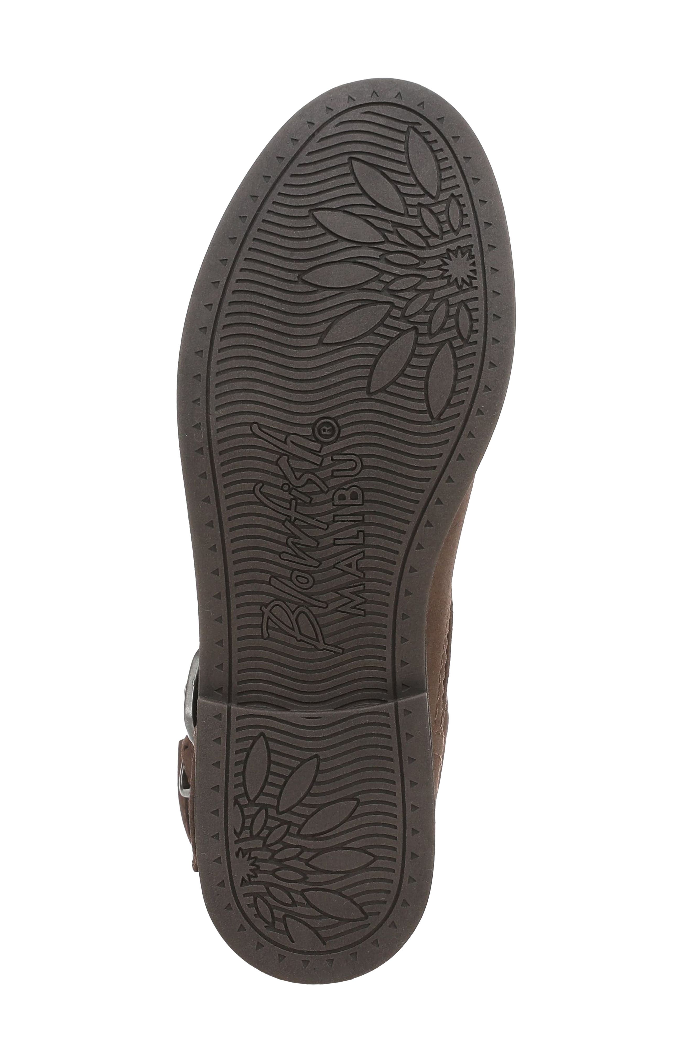 Piers Faux Leather Bootie, Alternate, color, CHOCOLATE FAUX SUEDE