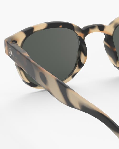 Izipizi #c 49mm Square Reading Sunglasses In Brown