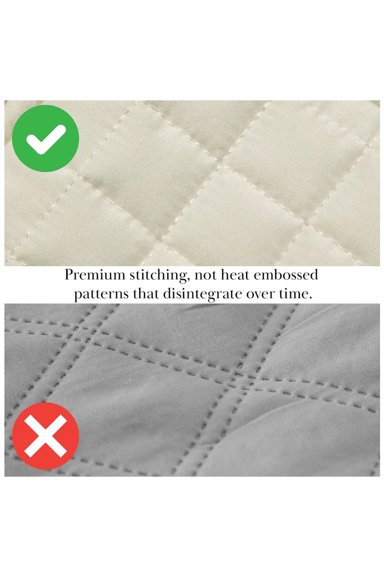 Vilano Springs Oversized Quilt Set, Alternate, color, OFF WHITE