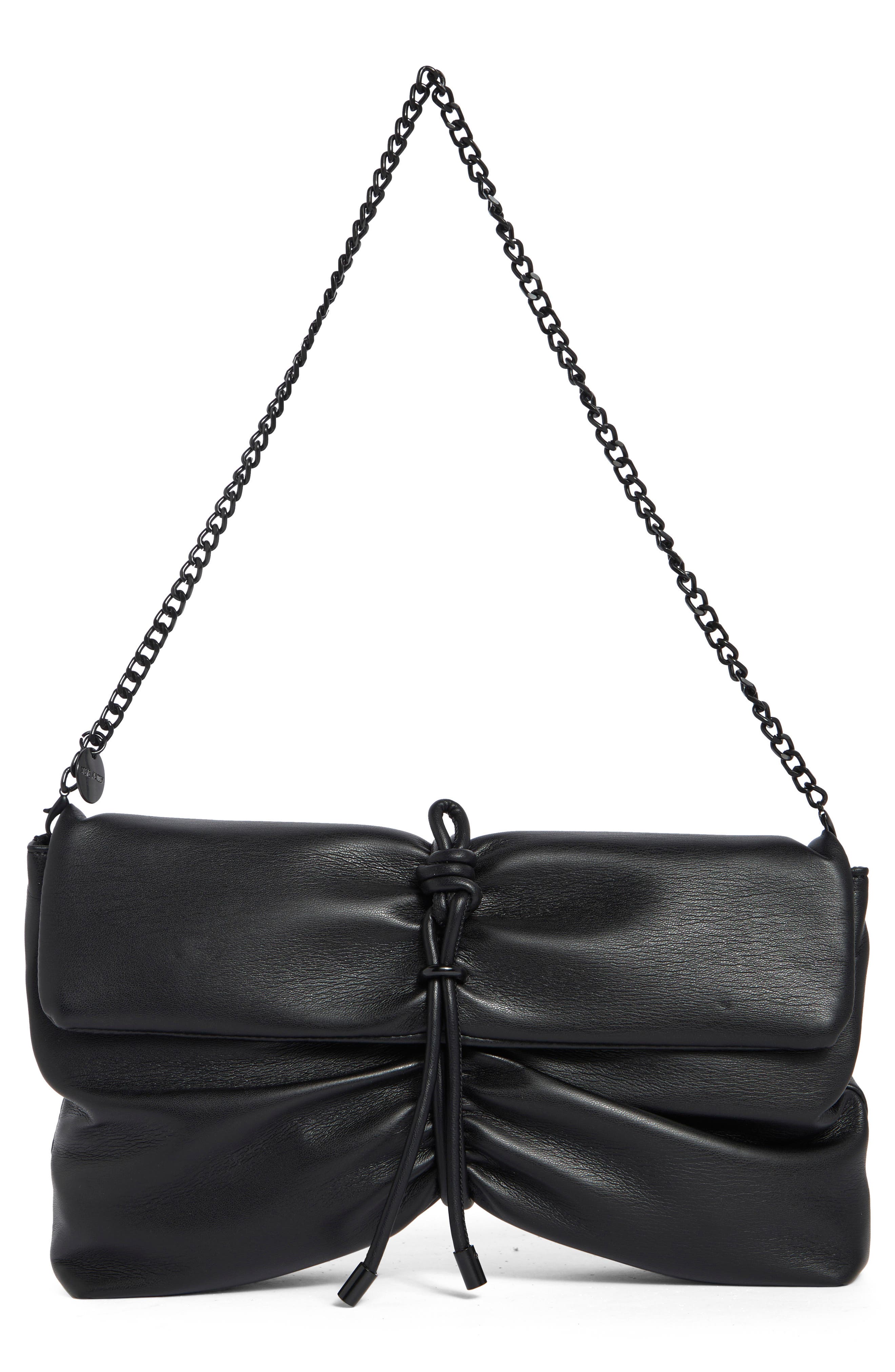 Steve Madden Parker Clutch, Main, color, Black