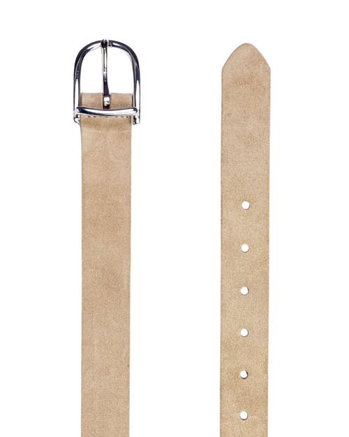 Black Suede Studio Frame Belt