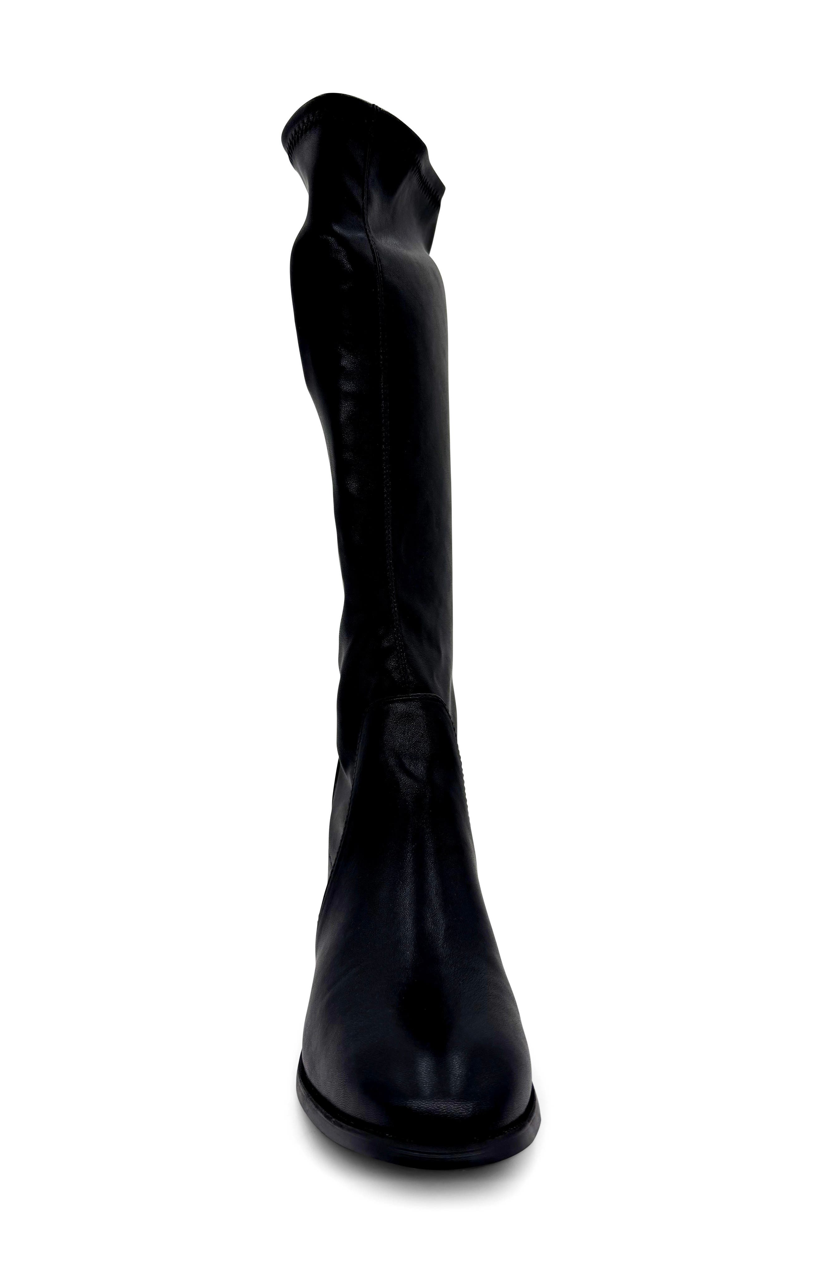 Eliza Tall Boot, Alternate, color, BLACK LEATHER