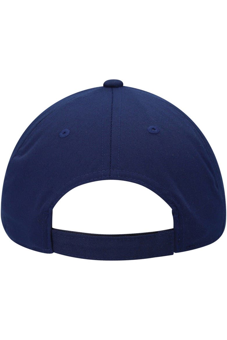 Men's adidas Navy St. Louis Blues Locker Room Primegreen Three Stripe Adjustable Hat, Alternate, color, NAVY