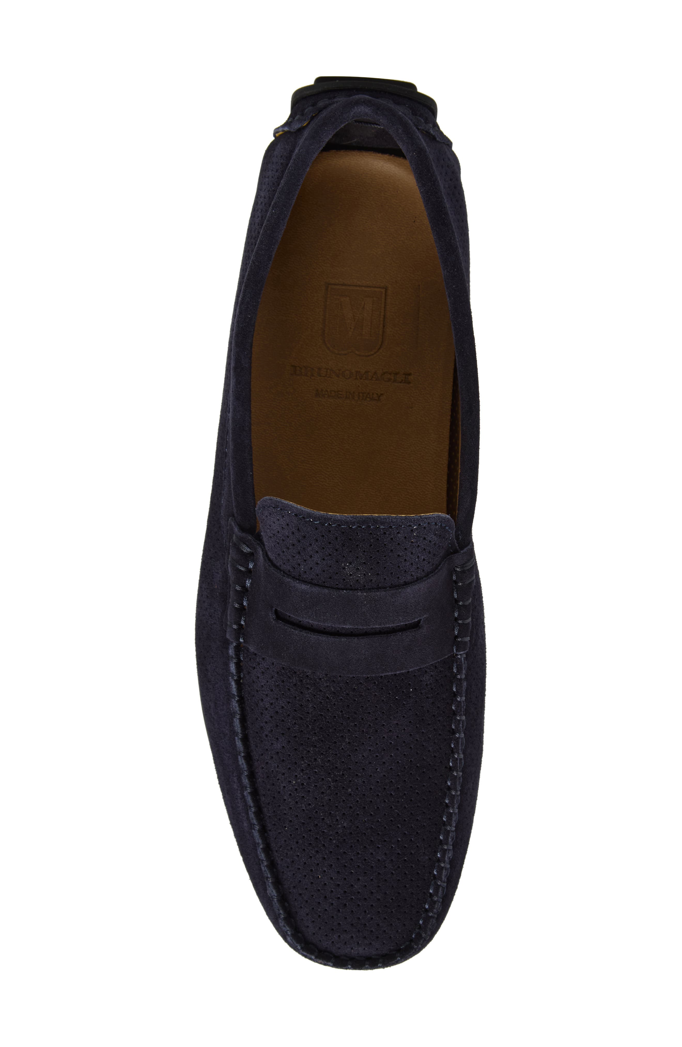 Tannuci Driver, Alternate, color, NAVY SUEDE PERF