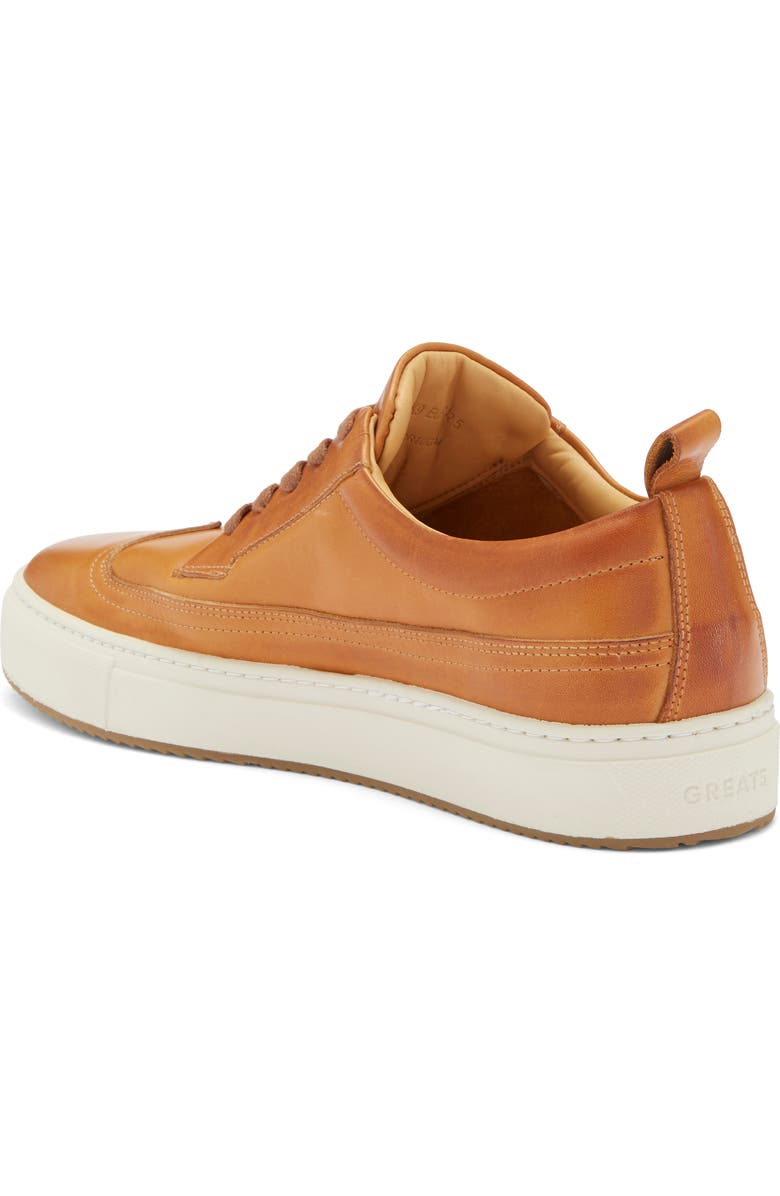 GREATS Royale Court Leather Sneaker, Alternate, color, Cuoio