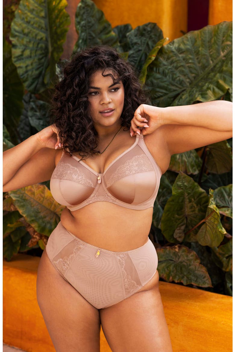 Cate Allure Underwire Bra, Alternate, color, SAHARA