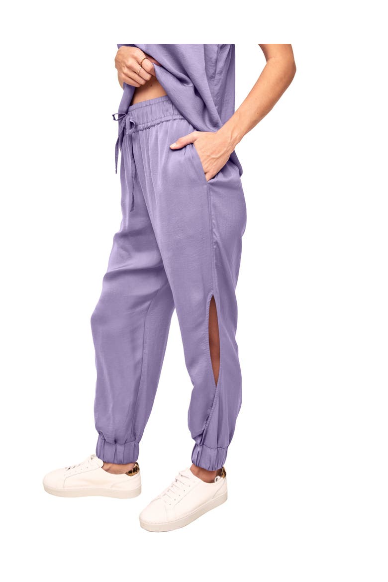 Bethany Tank & Jogger Loungewear Set, Alternate, color, Dark purple