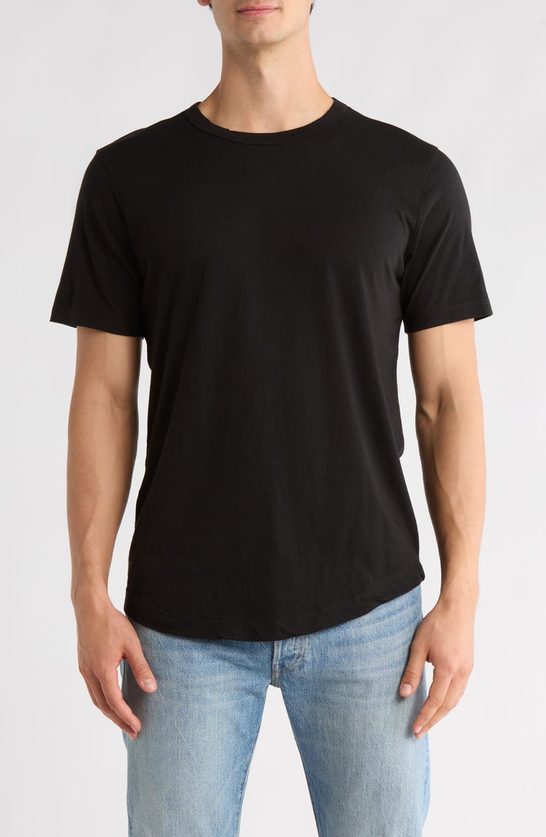 BUCK MASON Crewneck T-Shirt, Main, color, Black