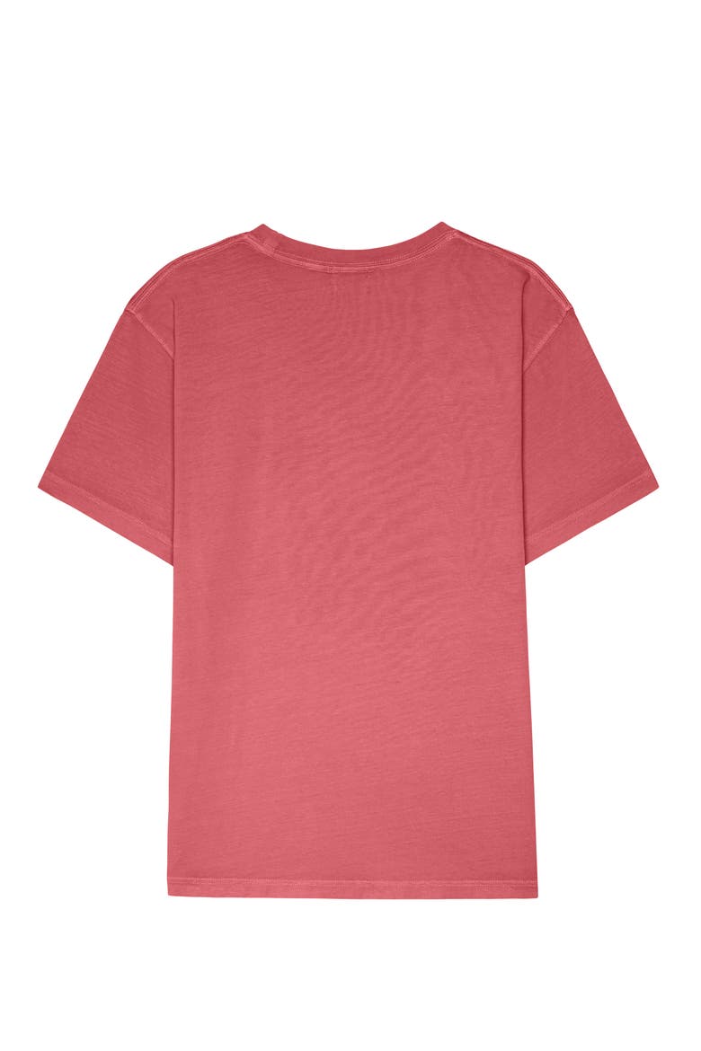 Mens Martini Midweight Garment Dye Tee, Alternate, color, Shiraz