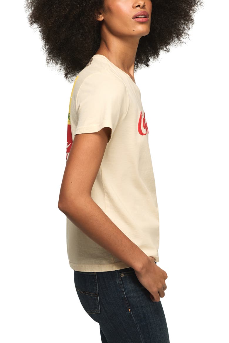 Coca-Cola® Brighten Your Day Cotton Graphic T-Shirt, Alternate, color, WHITECAP GRAY