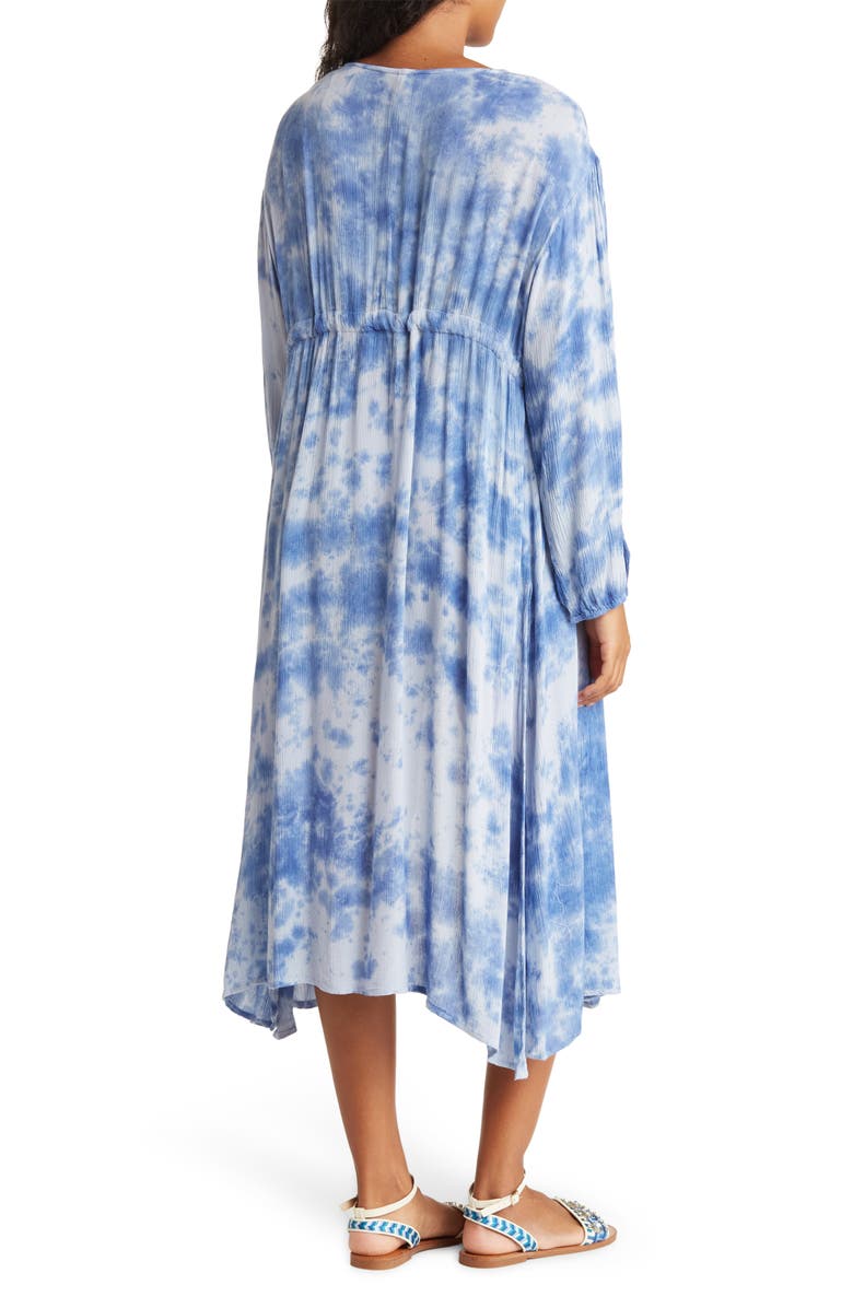 BOHO ME Open Front Tie Dye Cover Up, Alternate, color,