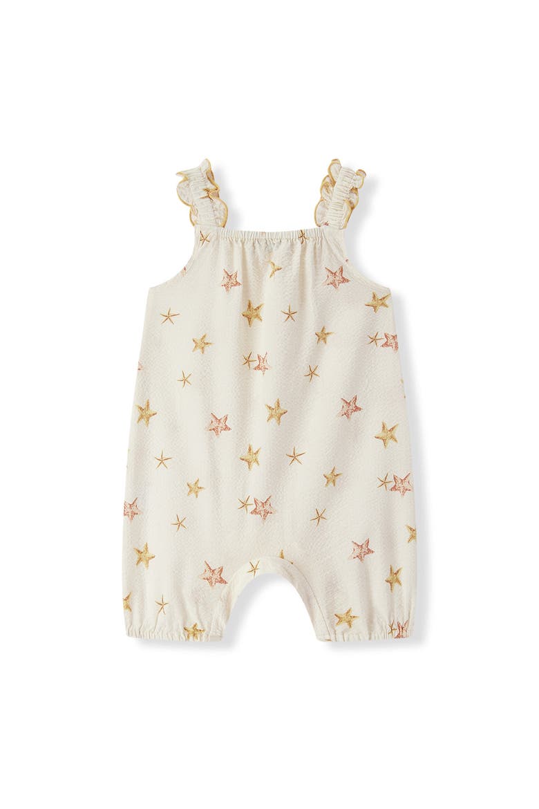 Bubble Romper, Alternate, color, Starfish Dreams