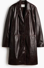 H&M Coated Coat