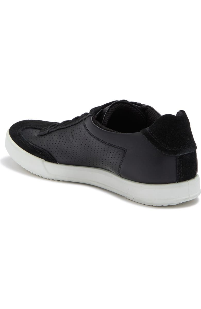 ECCO Cathum Retro Perforated Leather Sneaker, Alternate, color,