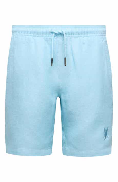Psycho Bunny Kids' Windcrest Linen & Cotton Blend Shorts