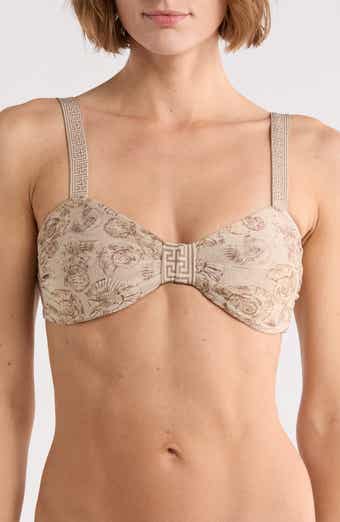 Cosita Linda Shell Print Bikini Top