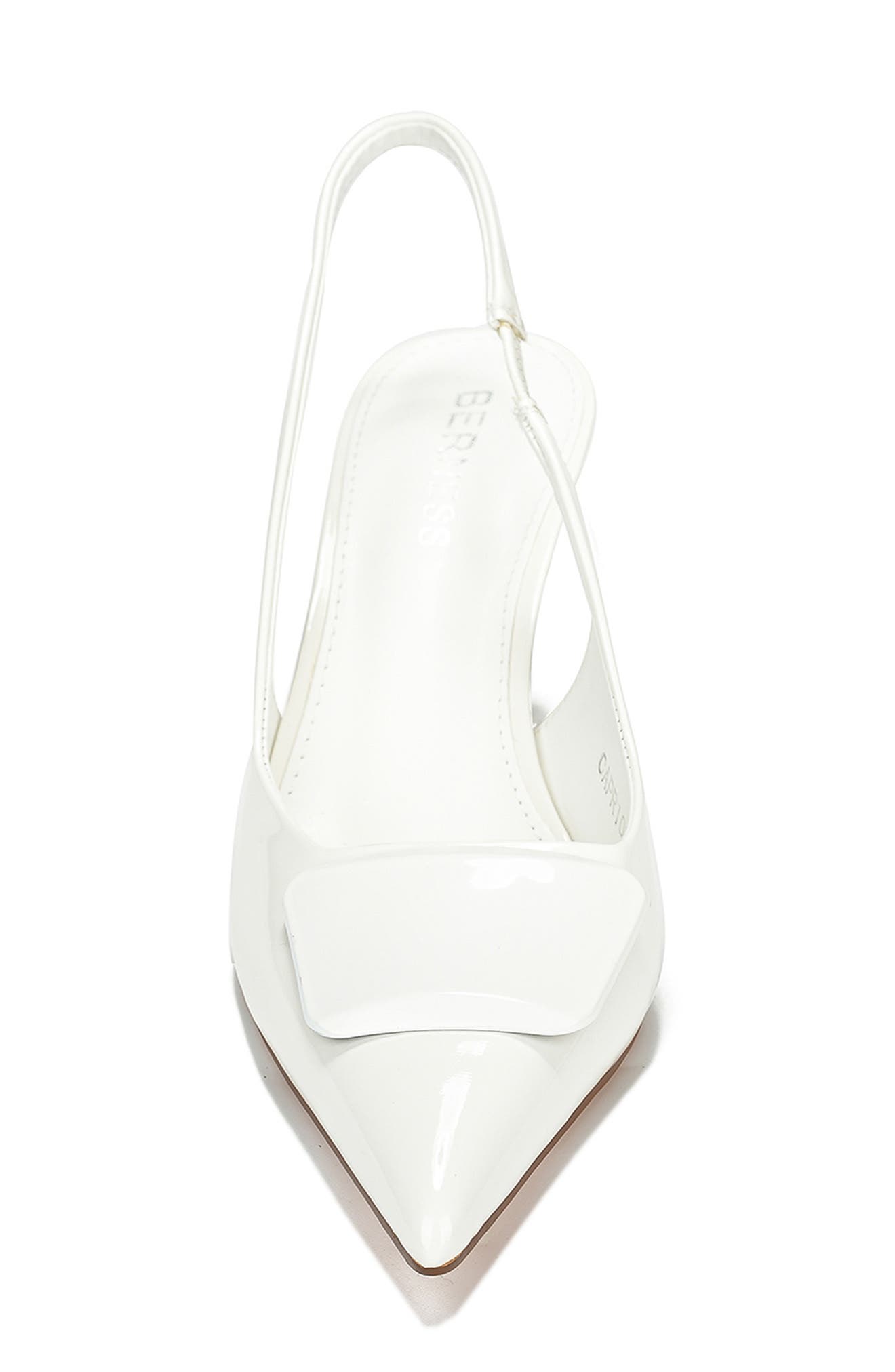 BERNESS Capri Slingback Pump, Alternate, color, White