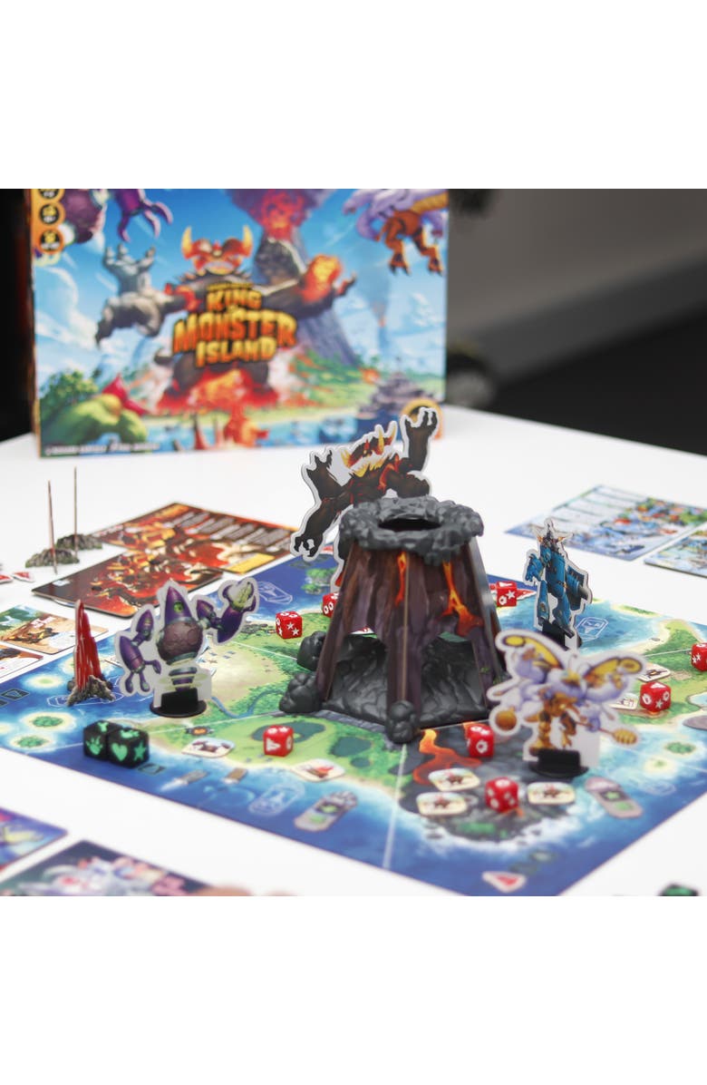 IELLO King Of Monster Island Strategy Board Game, Alternate, color, Multicolored