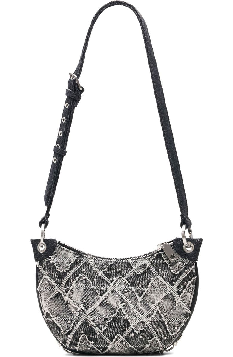 Desigual Convertible Shoulder Bag, Alternate, color, Light Gray