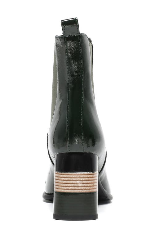 Ninety Union Rachel Top Zip Bootie In Green