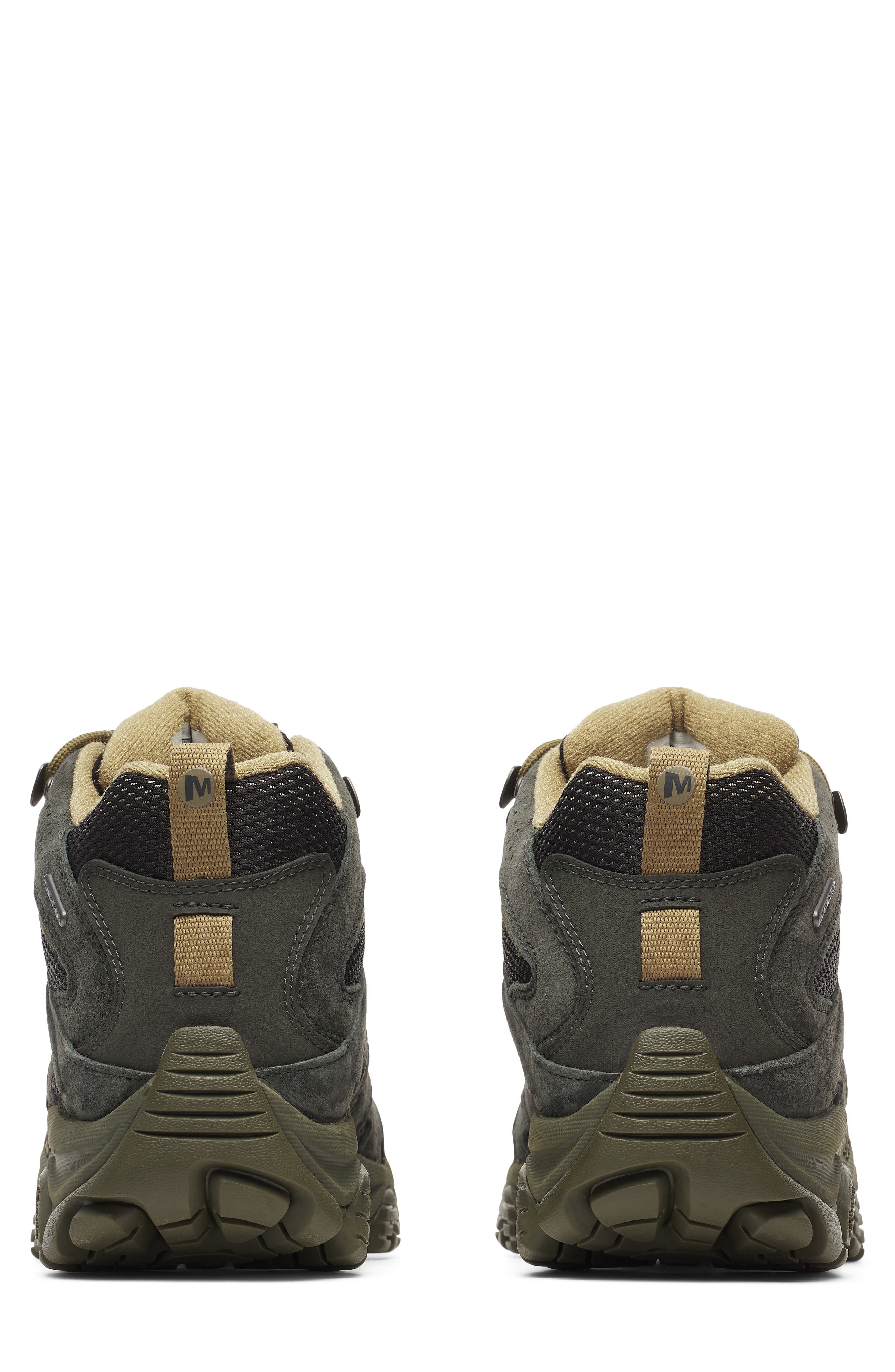 Merrell Moab 3 Mid Waterproof Hiking Shoe, Alternate, color, Black/ Beluga