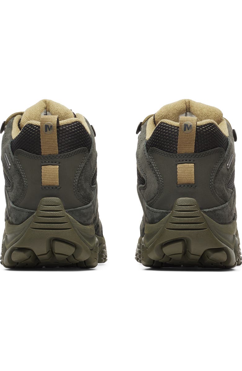 Merrell Moab 3 Mid Waterproof Hiking Shoe, Alternate, color, Black/ Beluga