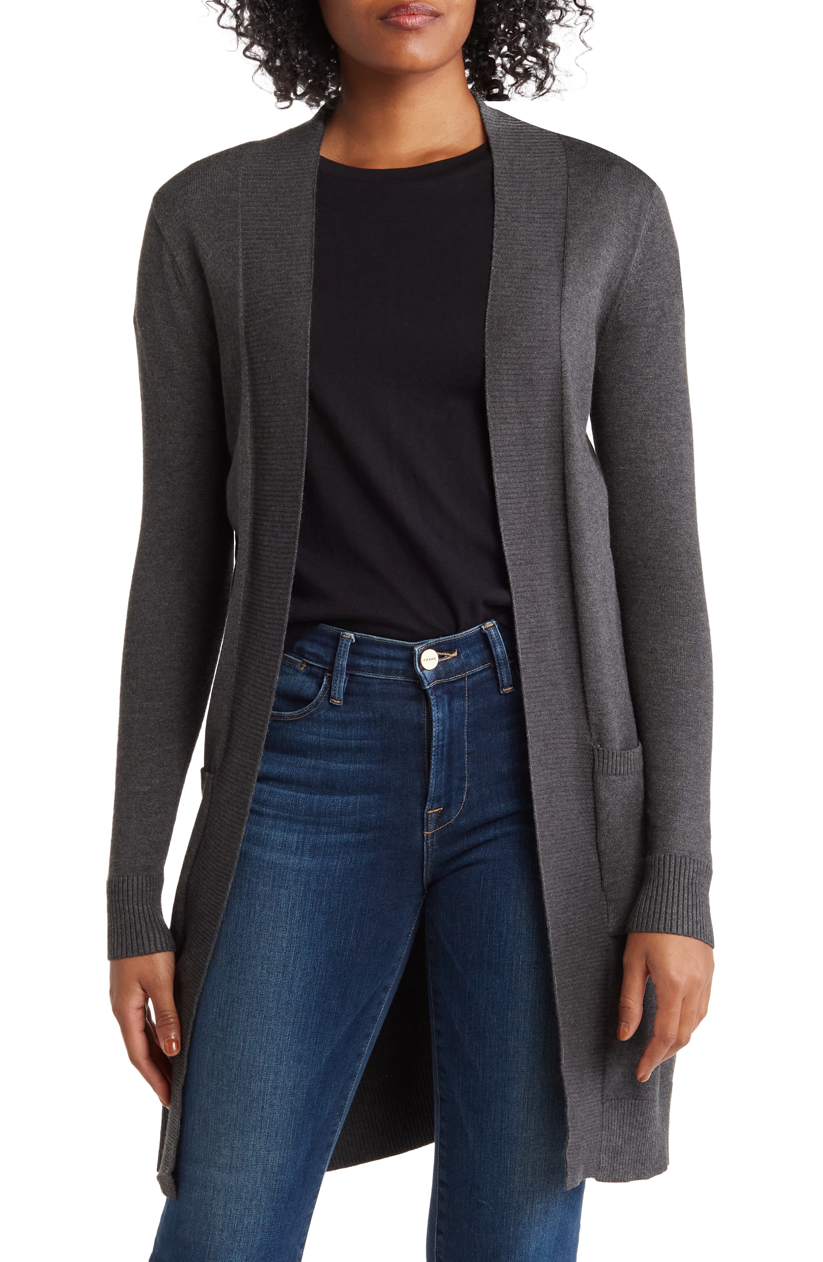 Hudson Mid Thigh Lightweight Cardigan - image 3