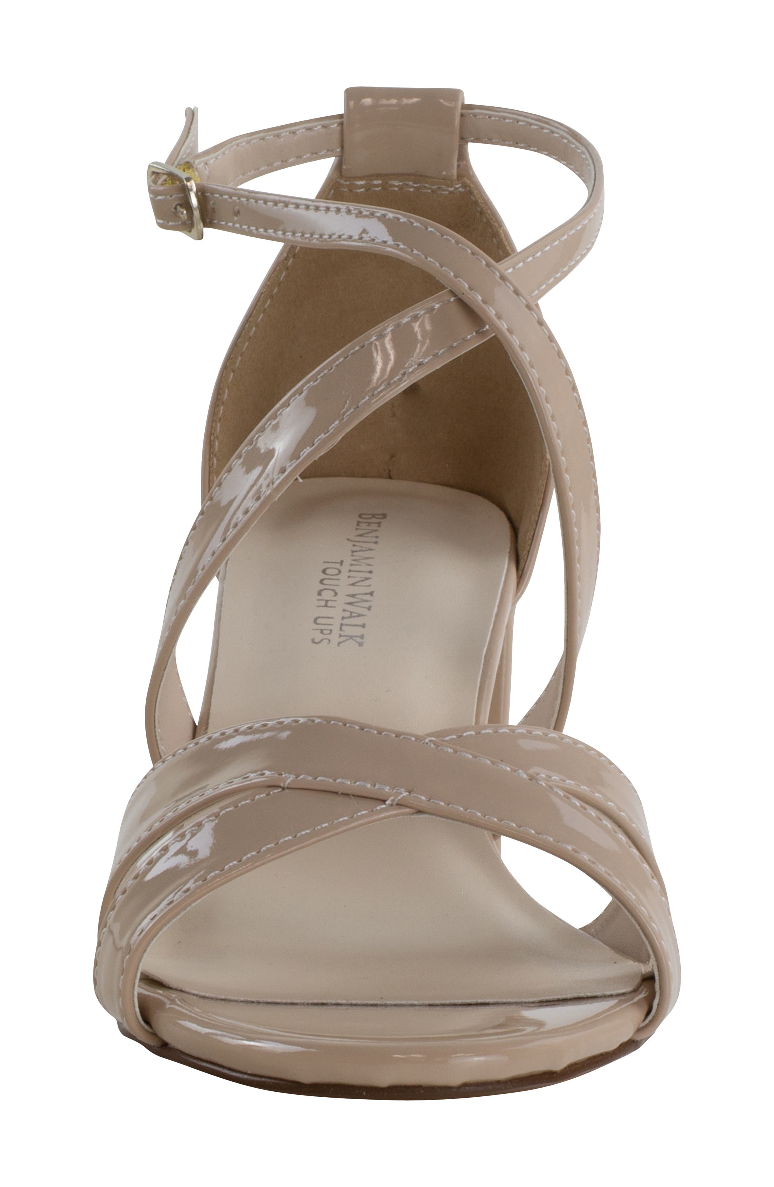 Audrey Block Heel Sandal, Alternate, color, NUDE