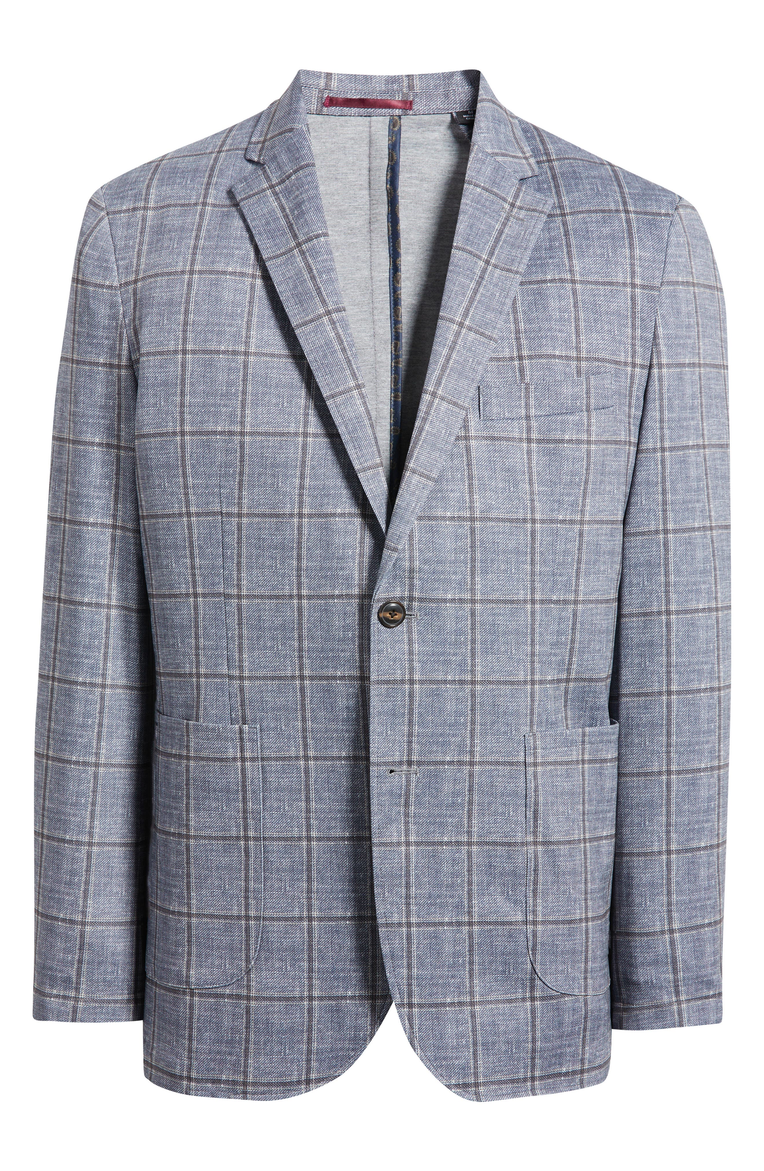 selected CHARCOAL BROWN PLAID