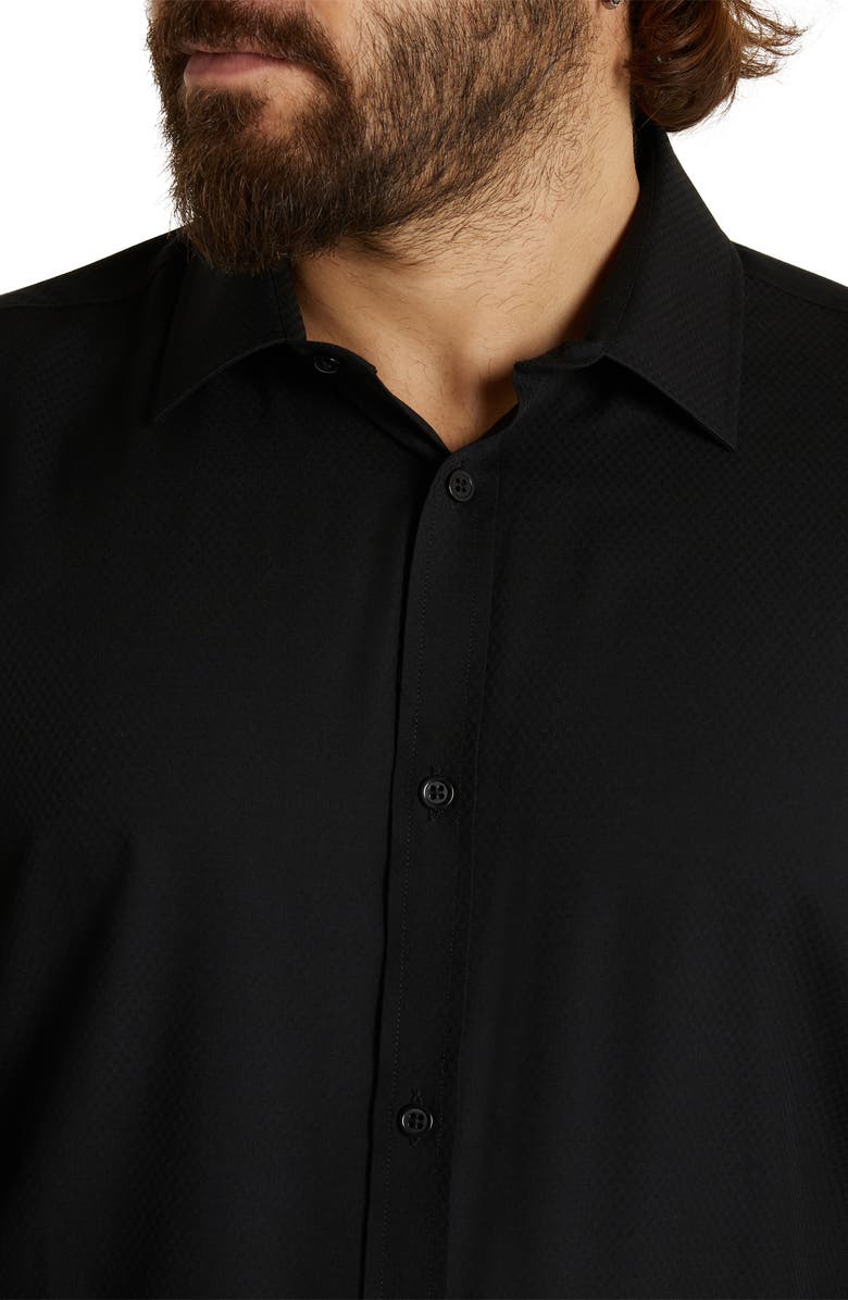 Johnny Bigg Boston Geo Pattern Textured Button-Up Shirt, Alternate, color,