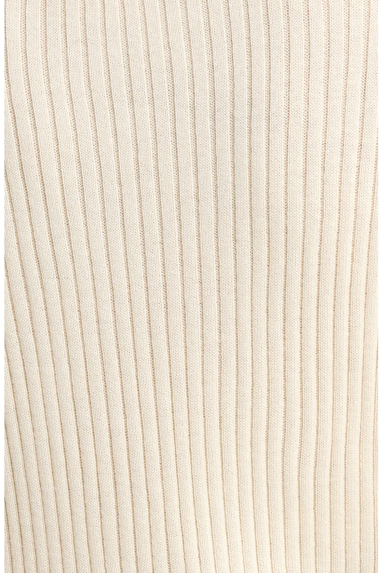 Colette Cozy Cotton Blend Rib Pajamas, Alternate, color, BISCUIT