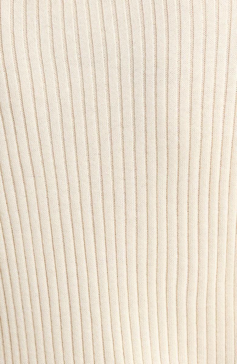 Papinelle Colette Cozy Cotton Blend Rib Pajamas, Alternate, color, Biscuit