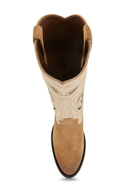 Frye Shelby Deco Stitch Western Boot In Multi