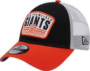 New Era Men's New Era Black San Francisco Giants Two-Tone Patch 9FORTY Snapback Hat